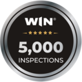 5000 Inpsections Badge